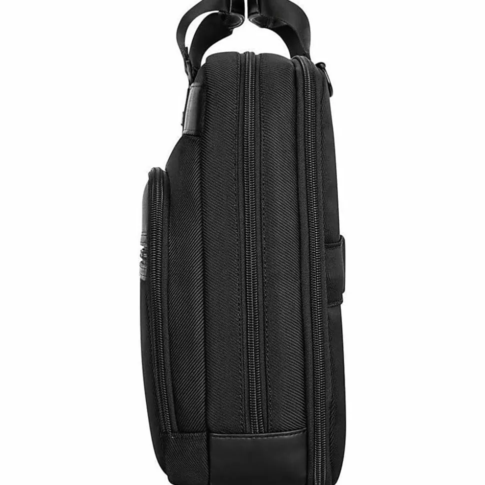 Targus® Mobile Elite TBT045US 15.4" Briefcase Laptop Bag, Black