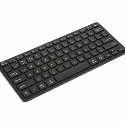Targus Multi-Device Bluetooth Antimicrobial Keyboard, Full Size, Black, AKB862US