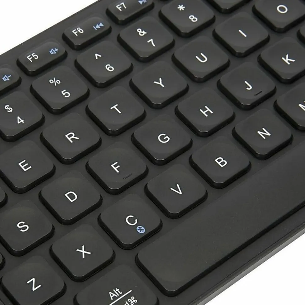 Targus Multi-Device Bluetooth Antimicrobial Keyboard, Full Size, Black, AKB862US