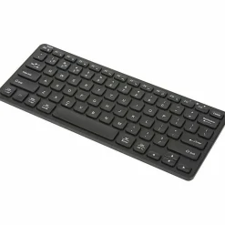 Targus Multi-Device Bluetooth Antimicrobial Keyboard, Full Size, Black, AKB862US