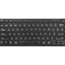 Targus® Multi-Device Wireless Bluetooth 5.1 Keyboard And Mouse Bundle, Compact, Black, AKM620AMUS