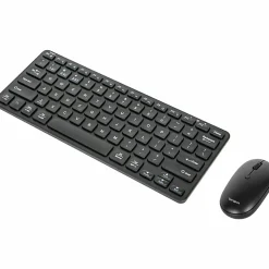 Targus® Multi-Device Wireless Bluetooth 5.1 Keyboard And Mouse Bundle, Compact, Black, AKM620AMUS