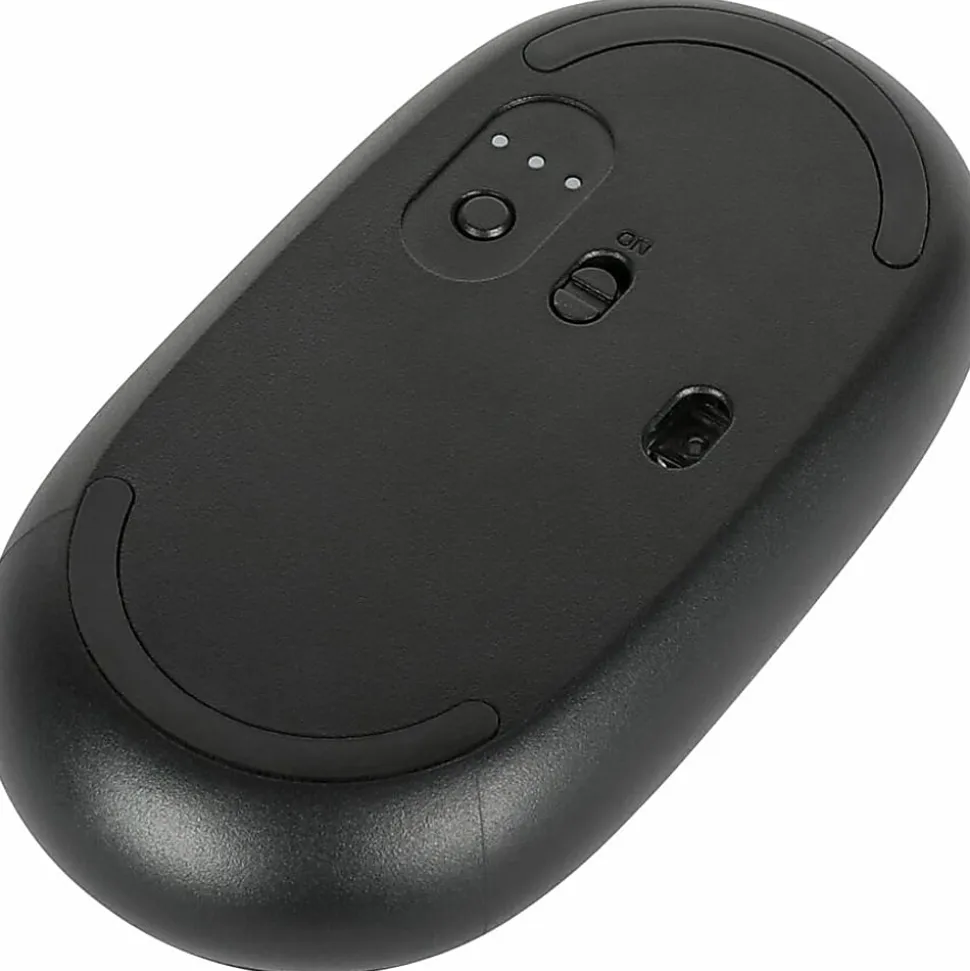 Targus® Multi-Device Wireless Bluetooth 5.1 Keyboard And Mouse Bundle, Compact, Black, AKM620AMUS