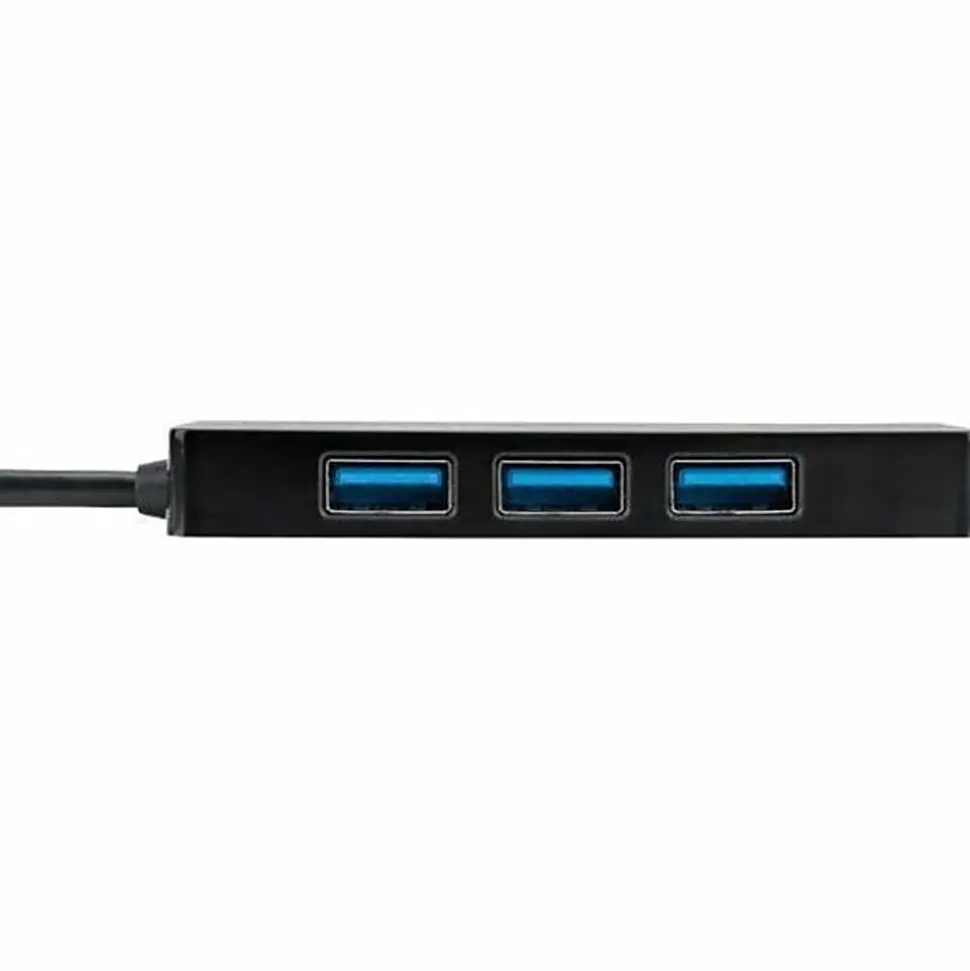 Targus® 4-Port USB 3.0 SuperSpeed™ Hub, 2.75"H x 0.5"W x 0.5"D
