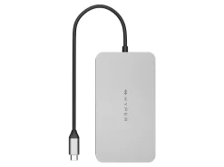 Targus® Sanho HyperDrive Dual 4K HDMI 10-in-1 USB-C Hub, Gray