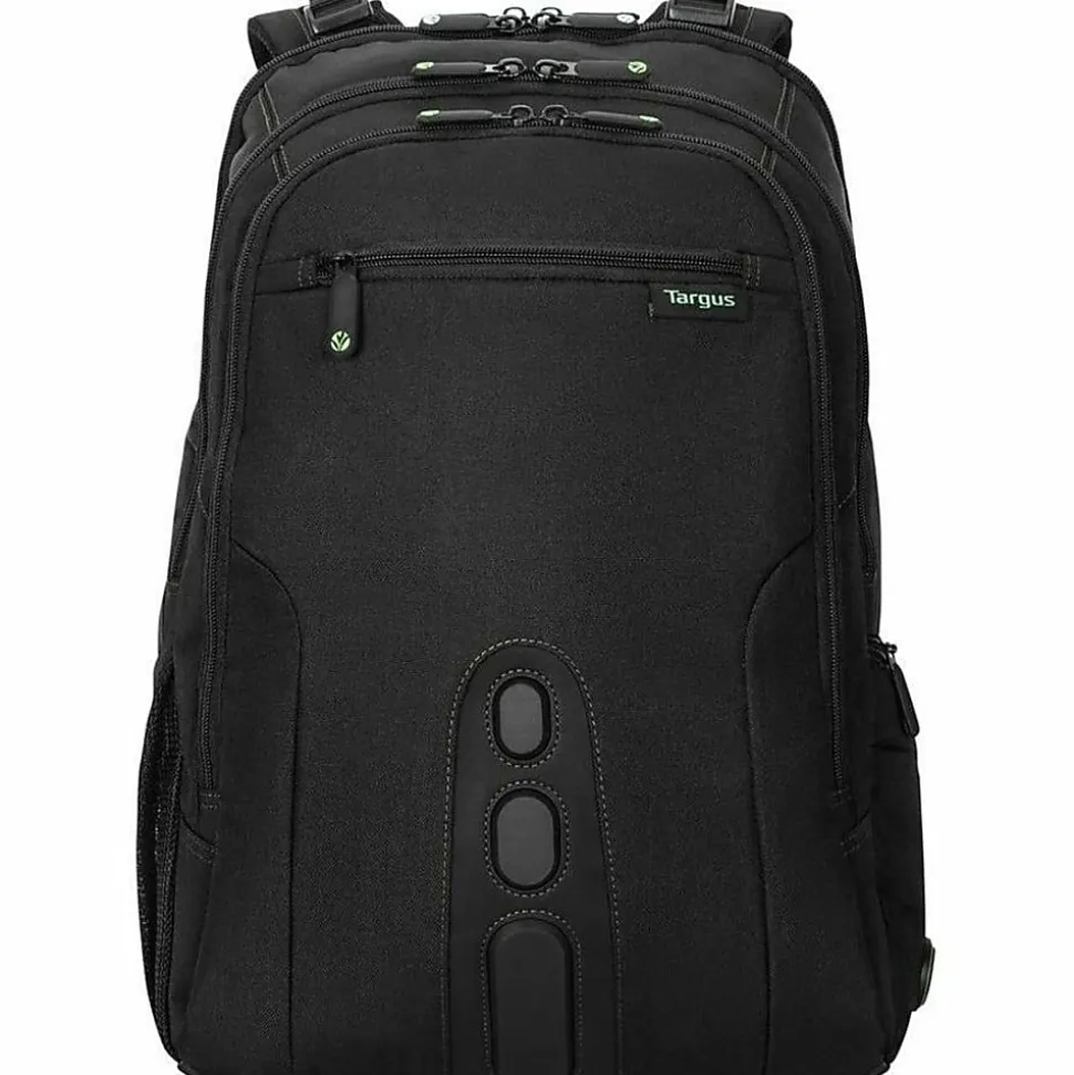 Targus® Spruce™ EcoSmart® Backpack With 17" Laptop Pocket, 41.6% Recycled, Black