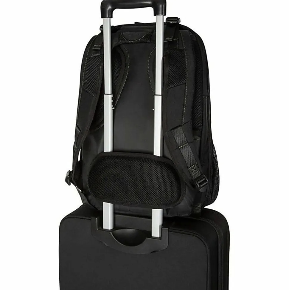 Targus® Spruce™ EcoSmart® Backpack With 17" Laptop Pocket, 41.6% Recycled, Black