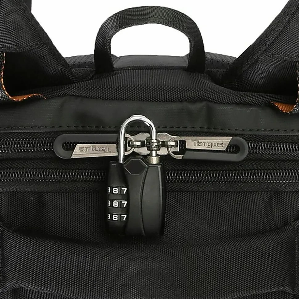 Targus Voyager EXP Travel Backpack With 17" Laptop Pocket, Black
