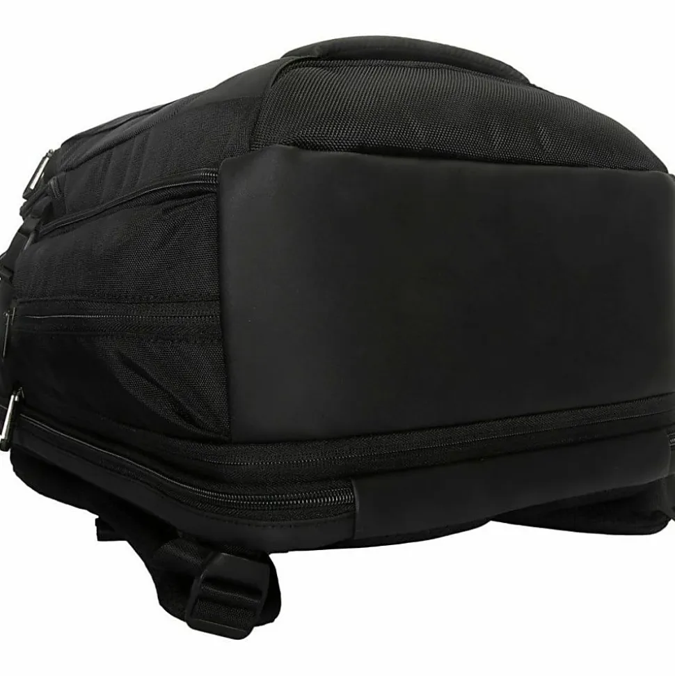 Targus Voyager EXP Travel Backpack With 17" Laptop Pocket, Black