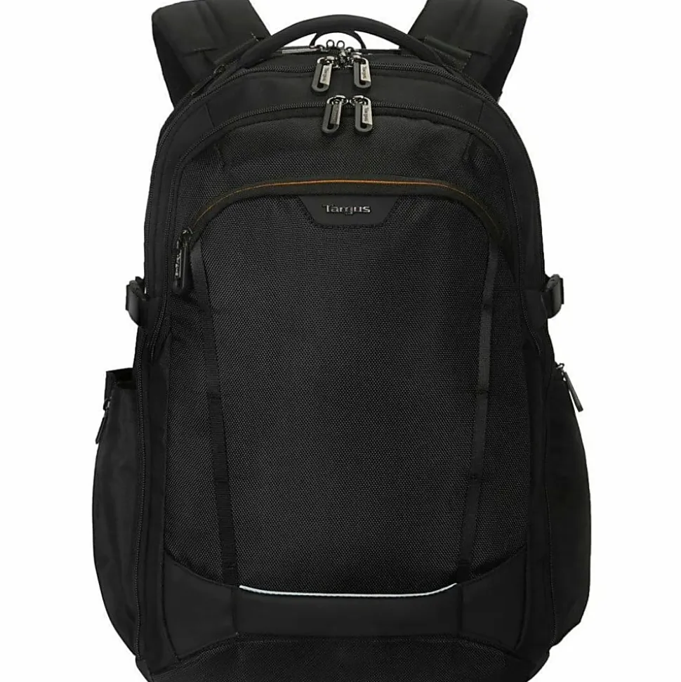 Targus Voyager EXP Travel Backpack With 17" Laptop Pocket, Black