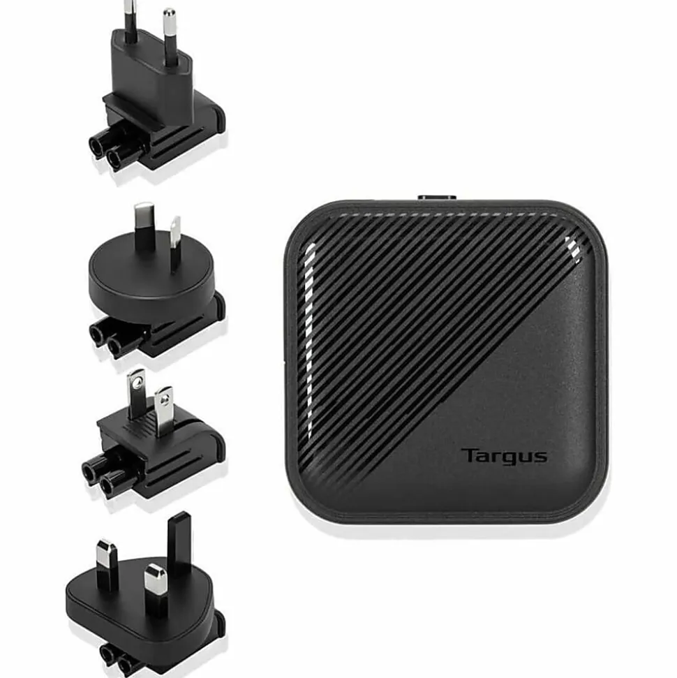 Targus® 65W GaN Wall Charger, Black, APA803GL