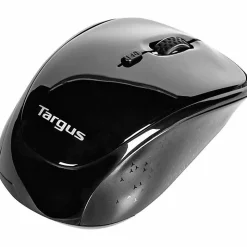 Targus Wireless Optical Mouse, Full Size, Black/Gray, AMW50US