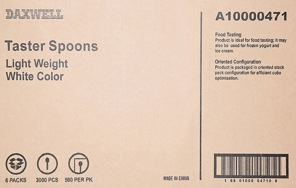 Taster Spoons, Carton Of 3000