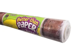 Teacher Created Resources Better Than Paper Bulletin Board Roll, 48" x 12', Red Brick