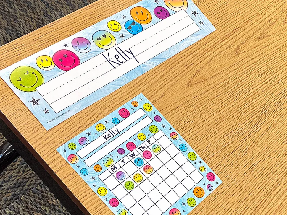 Teacher Created Resources Mini Stickers, Brights 4Ever Smiley Faces, Pack Of 378 Stickers