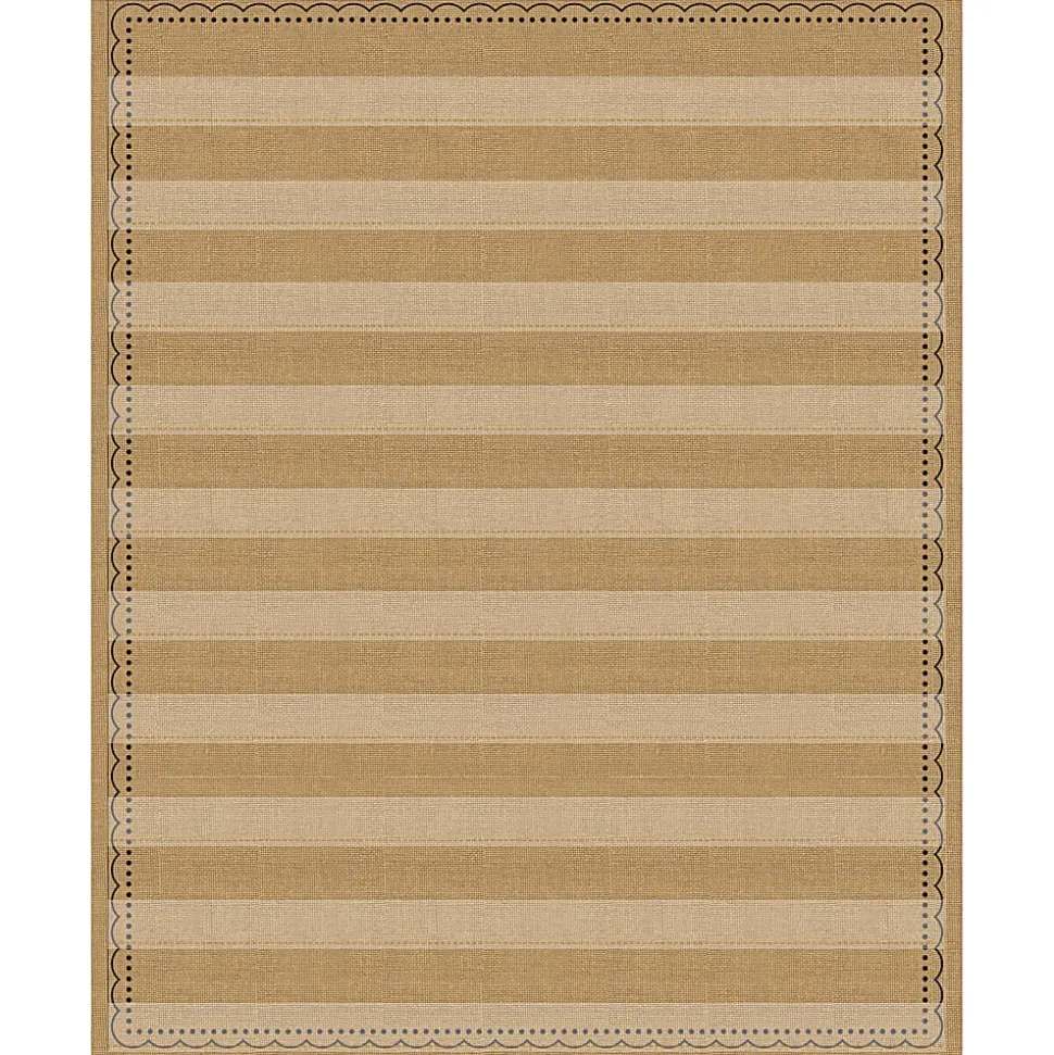 Teacher Created Resources 10-Pocket Pocket Chart, 34" x 44", Burlap