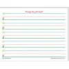 Teacher Created Resources Smart Start K-1 Writing Paper, 8-1/2” x 11”, Primary Rule, White, 100 Sheets Per Pack, Set Of 2 Packs