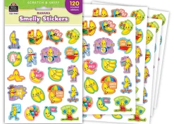 Teacher Created Resources Stickers, Scented, Assorted Designs, Total Qty 120
