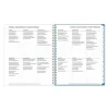 Teacher Lesson Planner BS Ditsy Dapple 8.5x11 AY26–27 W/M