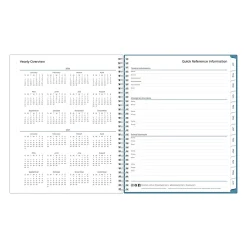 Teacher Lesson Planner BS Ditsy Dapple 8.5x11 AY26–27 W/M