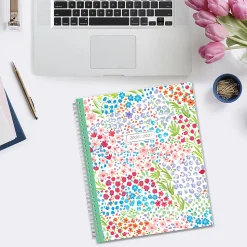 Teacher Lesson Planner BS Ditsy Dapple 8.5x11 AY26–27 W/M