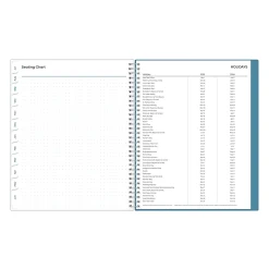 Teacher Lesson Planner BS Ditsy Dapple 8.5x11 AY26–27 W/M