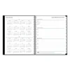Teacher Lesson Planner BS Solid Black PP 8.5x11 AY26–27 W/M