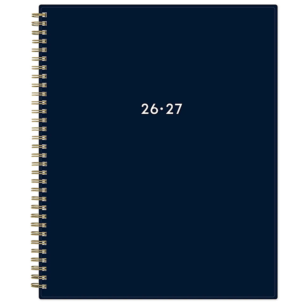 Teacher Lesson Planner BS Solid Navy PP 8.5x11 AY26–27