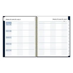 Teacher Lesson Planner BS Solid Navy PP 8.5x11 AY26–27