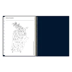 Teacher Lesson Planner BS Solid Navy PP 8.5x11 AY26–27