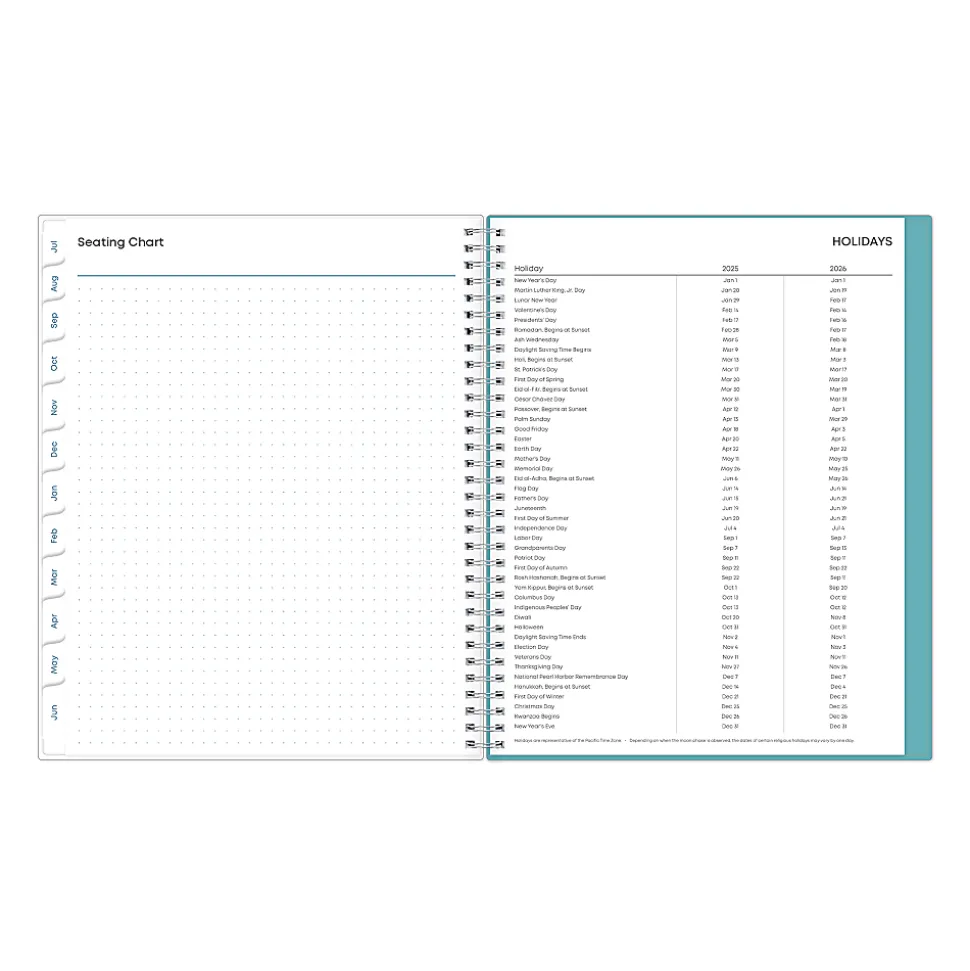Teacher Lesson Planner BS Teacher Dots CYO 8.5x11 AY26–27