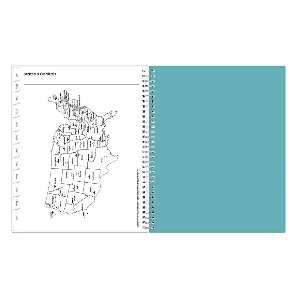 Teacher Lesson Planner BS Teacher Dots CYO 8.5x11 AY26–27
