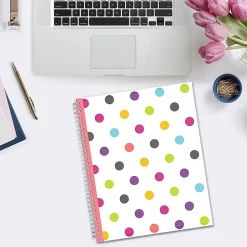 Teacher Lesson Planner BS Teacher Dots CYO 8.5x11 AY26–27
