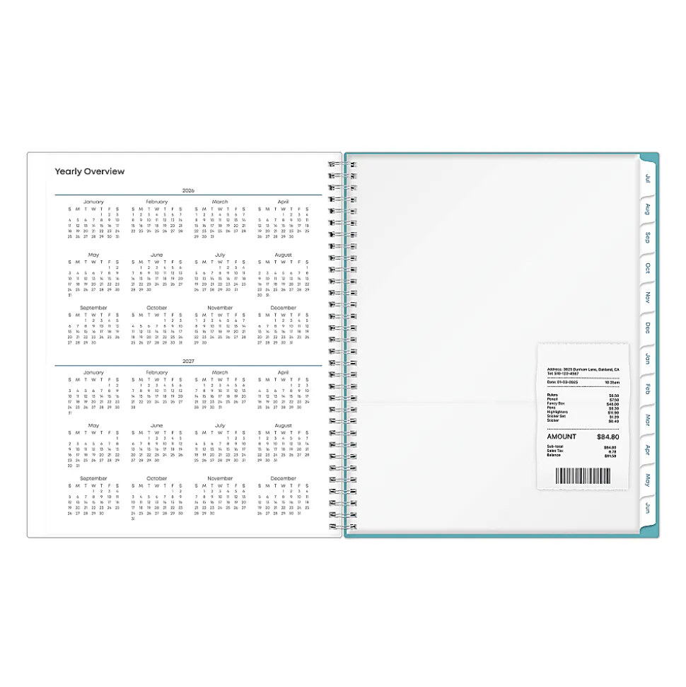 Teacher Lesson Planner BS Teacher Dots CYO 8.5x11 AY26–27