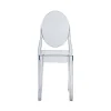 Techni Home Acrylic Ghost Event Stacking Chairs, Clear, Total Qty 4