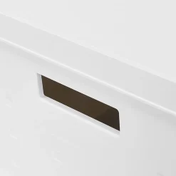 Techni Mobili Collapsible Stackable Plastic File Boxes With Wheels And Lids, Letter Size Paper, 13”L x 16-1/4”W x 12-1/2”H, White, Total Qty 2