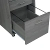 Techni Mobili Complete Workstation 48"W Computer Desk With Storage, Gray