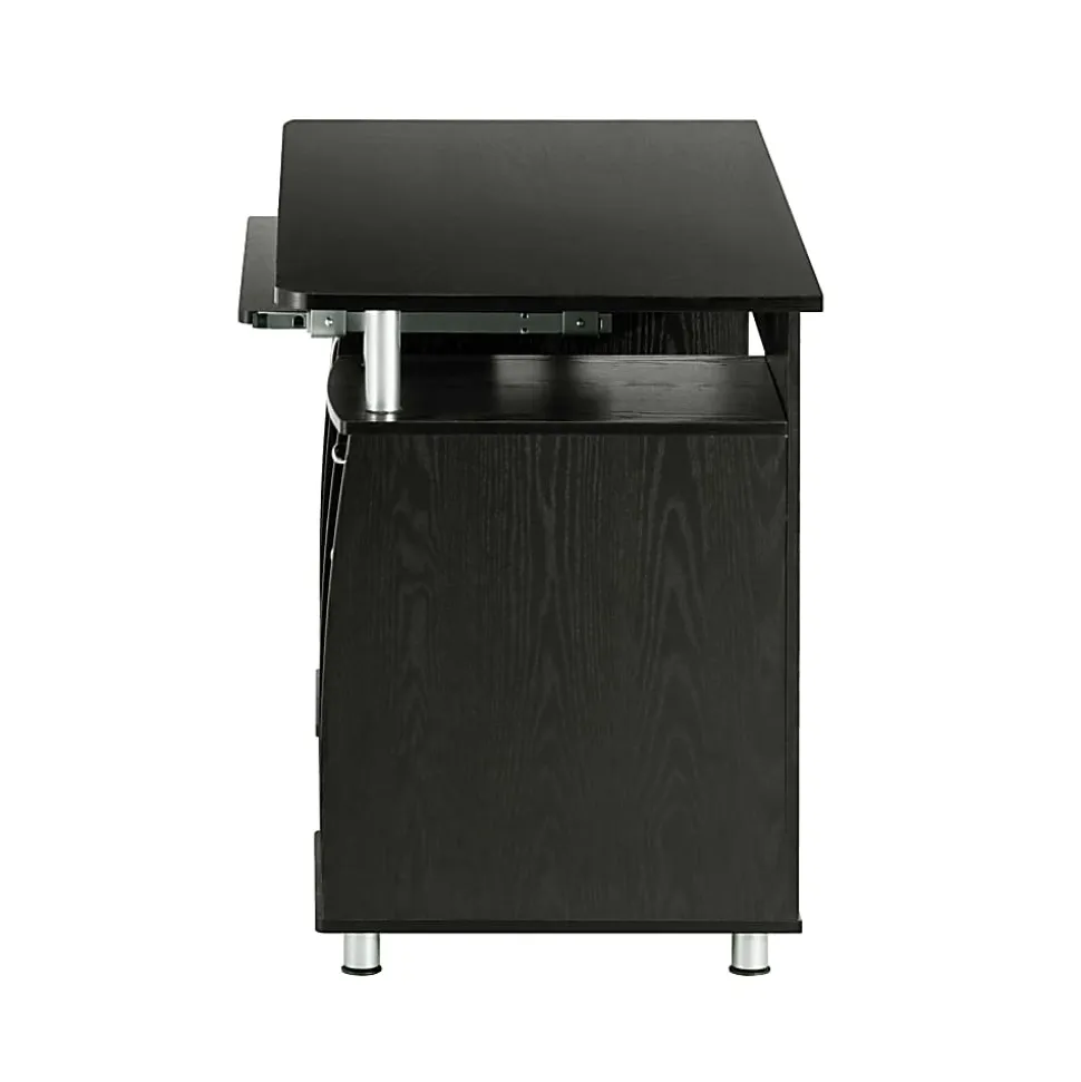 Techni Mobili Complete Workstation 48"W Computer Desk With Storage, Espresso Brown