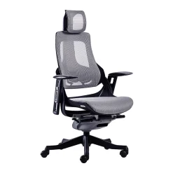 Techni Mobili Ergonomic Mesh High-Back Executive Office Chair, Gray, RTA1818CGRY