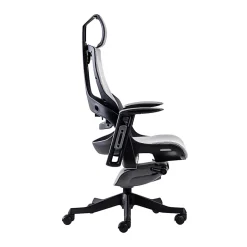Techni Mobili Ergonomic Mesh High-Back Executive Office Chair, Gray, RTA1818CGRY