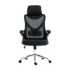 Techni Mobili Ergonomic Mesh High-Back Executive Office Chair, Black