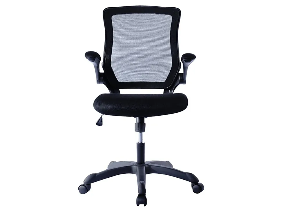 Techni Mobili Ergonomic Mesh High-Back Task Chair, Black
