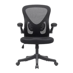 Techni Mobili Ergonomic Mesh High-Back Task Chair, Black