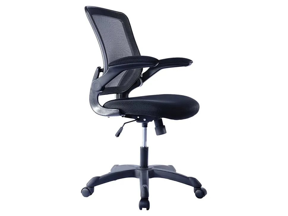 Techni Mobili Ergonomic Mesh High-Back Task Chair, Black