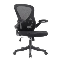 Techni Mobili Ergonomic Mesh High-Back Task Chair, Black
