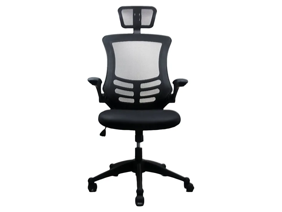 Techni Mobili Modern Ergonomic Mesh High-Back Executive Office Chair, Black, Total Qty 1