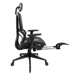 Techni Mobili Ultimate Reclining Ergonomic Mesh High-Back Task Chair, Black, Total Qty 1