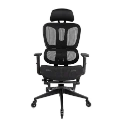 Techni Mobili Ultimate Reclining Ergonomic Mesh High-Back Task Chair, Black, Total Qty 1