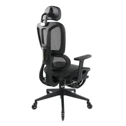 Techni Mobili Ultimate Reclining Ergonomic Mesh High-Back Task Chair, Black, Total Qty 1