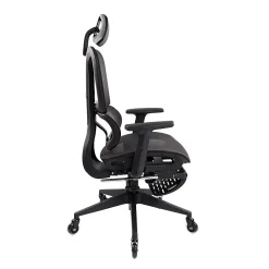 Techni Mobili Ultimate Reclining Ergonomic Mesh High-Back Task Chair, Black, Total Qty 1